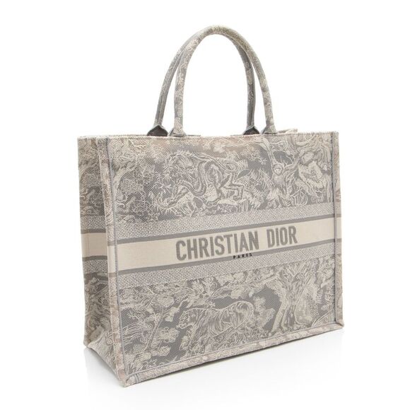 Dior Toile De Jouy Large Book Tote - Picture 2 of 12